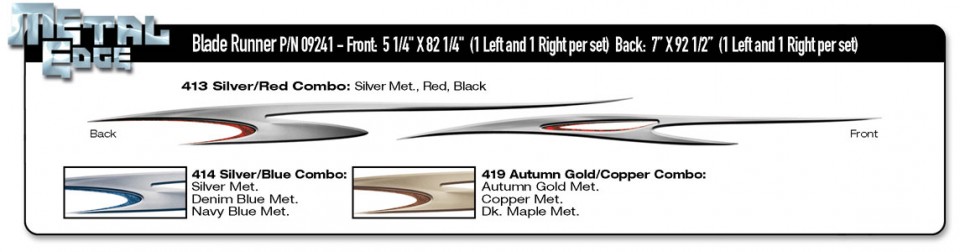 Blade Runner Silver/Red